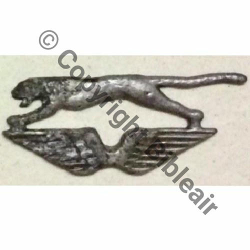CIE AIR 41.104 CHANTILLY LES AIGLES SM Sans attache Dos lisse irreg METAL ARGENTE Src.maximaj30 1010Eur en lot 05.22 