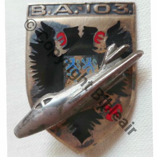 CAMB  A0629 BA.103 CAMBRAI  AB.P ARGENT 2PoinconsTambour Guilloche gros diffus Avion broche 2pattes Src.leberetvert 70EurInv 