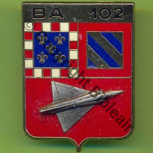 DIJON A1175NH BA102 M.III.E  De Griffes et butees Dos irreg scintillant Avion rivete Src.Y.GENTY 11Eur02.06