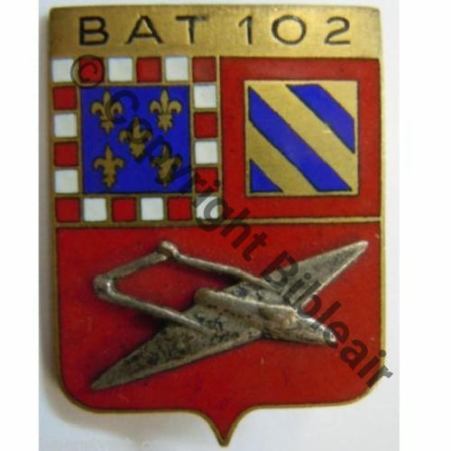 DIJON A1175NH BAT.102 VAMPIRE  DrPNOM Bol Guilloche vrac Sc.leberetvert 23Eur12.07