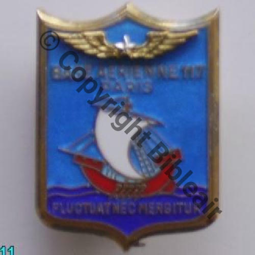 PARIS A1156NH BA 117  PARIS TYPE 3     DrP ARGENT Piston Guilloche Src.RIGODANZO 