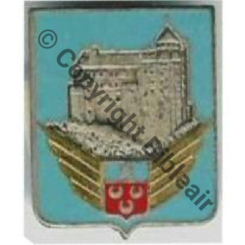 CHATEAU  A1001 BA.279 CHATEAUDUN  DrP Dos quadrille fin  Bol Oval 