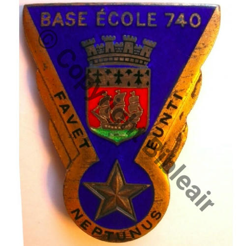NAN  A0512 BE.740 NANTES  DrP ARGENT Eping baionnette Guilloche vrac Etoile en Creux Src.roxhan888 53Eur01.22 