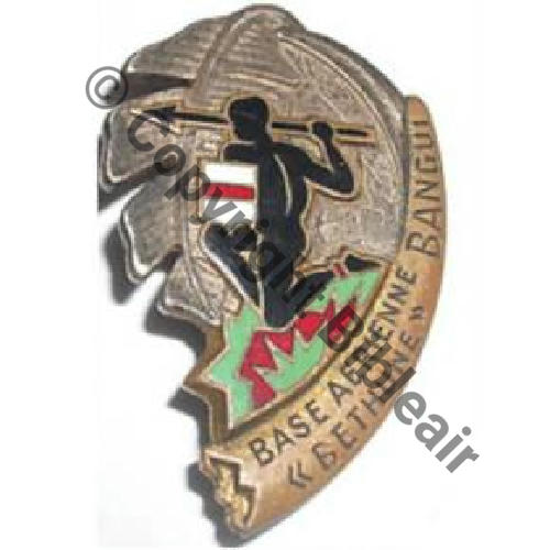 CENTRAFRIQUE 1440.EMGFA EOM. 83 BETHUNE & BA 171 BANGUI  DrPN+DPast Guilloche 49Eur11.08