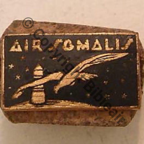 DJIBOUTI  A0637 CDT AIR COTE FRANCAISE DES SOMALIS & BA.188 DJIBOUTI Petit Mdle  DrP Bol fenetre Guilloche SNH 20x8mm Sc.lavionamoteur 36Eur11.08