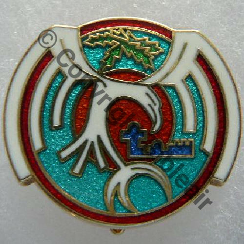 DJIBOUTI A0961 BA.188 DJIBOUTI  BESSIN et SALSON SM SIGLE Griffes et butees Dos Granuleux etame Src.B.RIGODANZO 