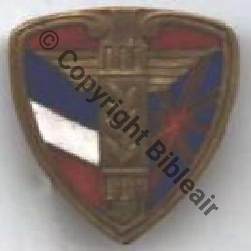 ALLEMAGNE Mission Militaire Francaise de Liaison 1944  SM 30mm Pt Mdle 45Eur Invendu