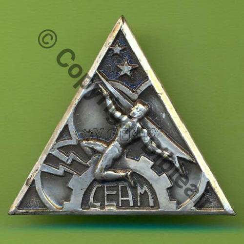 A0675 CEAM MONT DE MARSAN  ANDOR Bol fenetre Quadrille losanges SNH 4Eur12.06