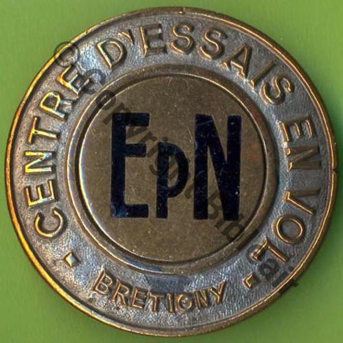 BRETIGNY NH CEV Badge EpN  AB.P Vis Dos lisse No15 Grave main Sc.Y.GENTY 10Eur03.10  