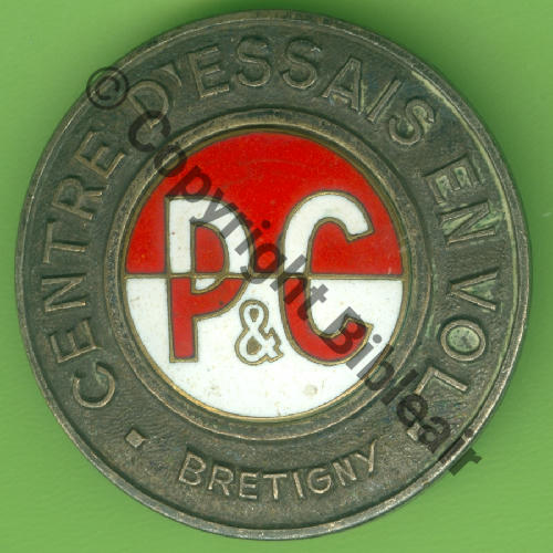 BRETIGNY NH CEV Badge P&C  AB.P Bol Dos lisse  Src.Y.GENTY 18Eur(x5) 