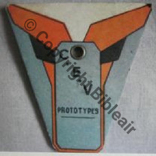 CEV BADGE ACCES PROTO Cartonne a priori Src.labecade 21Eur01.13 