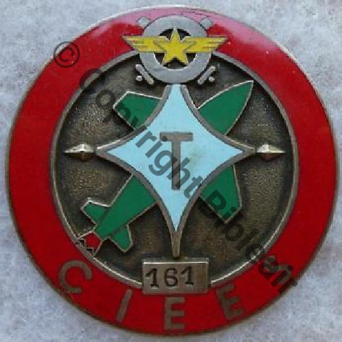 SAHARA COLOMB BECHAR CIEES BADGE INS CIEES ROUGE No161  SM 2Anneaux No cache 65mm Src.Th.LECLERE 92Eur(x3) 