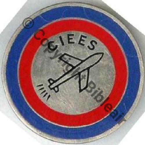 SAHARA COLOMB BECHAR CIEES BADGE ROUGE et BLEU  SM Attache a vis 49EurInv 