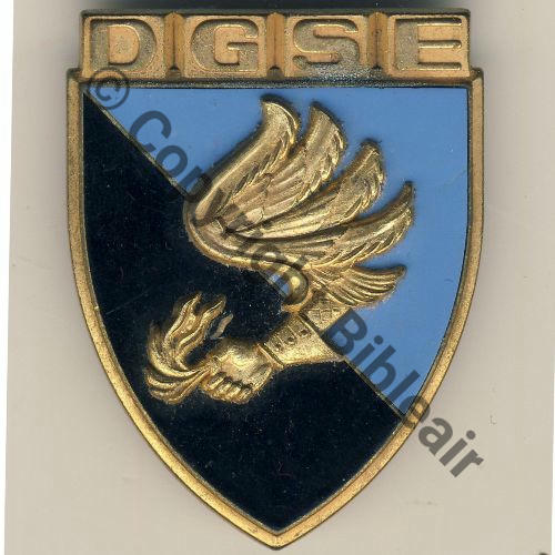 MINDEF DIRECTION GENERALE SECURITE EXTERIEURE FRAISSE 2Anneaux Dos lisse irreg Src.PH.BARTLETT 143Eur(x4) 