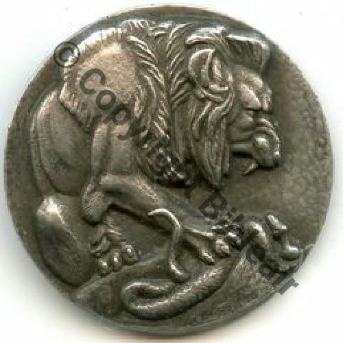MINDEF DPSD 8e Bur EMAA PARIS 47.EMAA  A.AUGIS ST.BARTH LYON 3Li Grave ARGENT  et 2Poincons  Eping bascule Bijoutier.. arretoir KC No457 Src.vici1916 177Eur12.12 