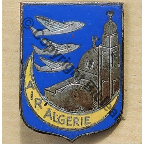 CDT  CDT AIR ALGERIE 6246.EMGFA EM.AIR.ALGERIE BLEU CLAIR  A.AUGIS ST.BARTH LYON 3Lig Bol fenetre allonge Dos grenu Src.acatbin 215Eur(x5) 
