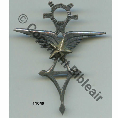 CDT  EM AIR TUNISIE... Doute car Idem AIR TUNISIE plus couronne GAO491 ALGERIE....  Fab LOC Dos irreg ARGENT 56x46mm Src.grandspins13 475EurInv  