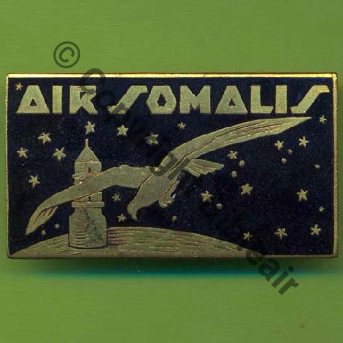 AFARS  A0637 CDT AIR COTE FRANCAISE DES SOMALIS & BA.188  DJIBOUTI  DrP DPast Guilloche Grand Mdle Src.Y.GENTY 67Eur(x4) 