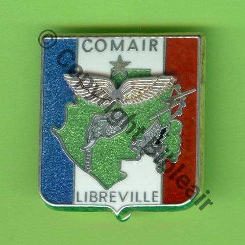 GABON  COMAIR LIBREVILLE  PROMODIS Poincon BESSIN SALSON Griffes et butees Dos grenu  Src.Y.GENTY 16Eur(x2) 