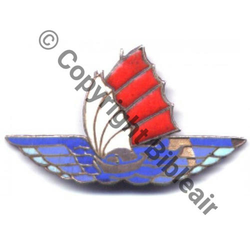 CDT AIR EO ETAT MAJOR HANOI 1939  SM Email Bol rectangle Dos lisse ECLATS Src.ducable2006 228Eur11.10 