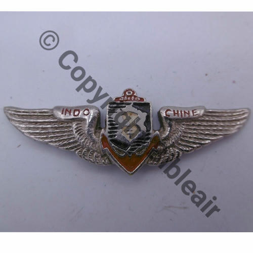 CORPS EXPED FRANCAIS E.O 1945.46 SM Bol sans eping INDOCHINE ROUGE Metal moule peint Src. Src.marycollections 250EurInv 