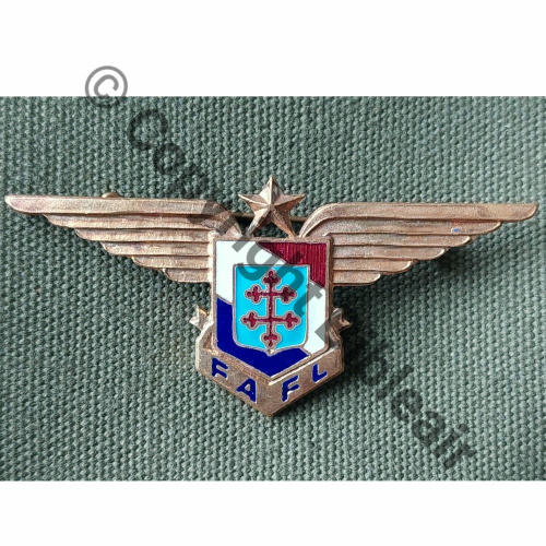 FAFL Grave FAFL  SM REFRAPPE Eping bascule Dos lisse irreg No1123 Croix fine Src.unclesam36 24Eur12.22 