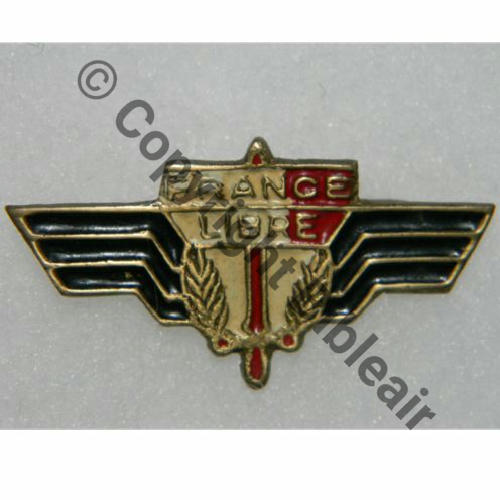 FFL  FRANCE LIBRE  SM Bol Dos lisse irreg Fab LOC Peint Src.frenchsniper 60Eur11.13 