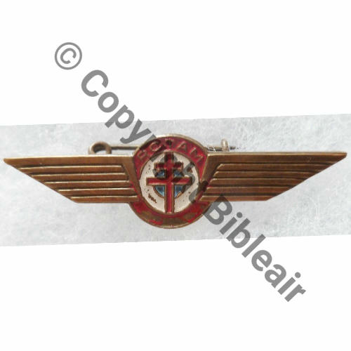 LIGNES AERIENNES MILITAIRES  RCTAM  RESEAU CIVIL TAM  SM Fab AFN Bol Dos lisse 50x14mm AILES DROITES Src.leberetvert 250EurInv 