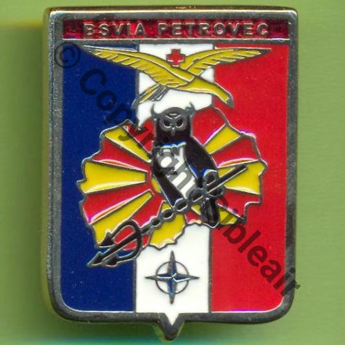 NH  BSVIA PETROVECH   CSO  Fab LOC 2Attach PINS Dos lisse Sc.Y.GENTY 21Eur(x2)