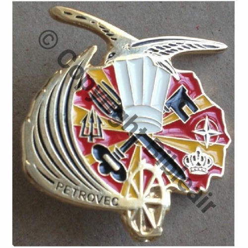 NH  BSVIA PETROVECH   SOUTIEN PERS DRL  2003 OPE UE CONCORDIA  Fab LOC 2Attach PINS Src.irishmarc 10Eur11.17 