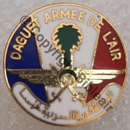 ARABIE SAOUDITE NH OPE DAGUET ARMEE AIR FRANCE PINS PARIS INSIGNES Mollete Dos quadrille Src.leberetvert 15Eur05.26 