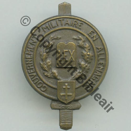 GOUV MILIT ALLEMAGNE  SM Eping soudee Dos lisse 20mm Src.grandspins13 97EurInv