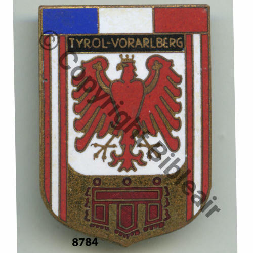 GOUV MILIT TYROL VORALBERG  SM (KLAMMER...) No  Src.grandspins13 120EurInv