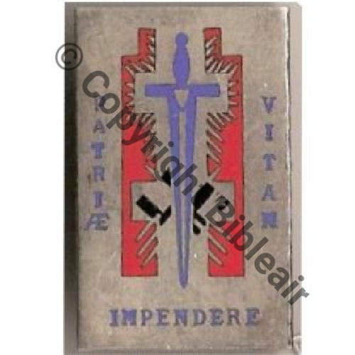 TOA H0569 TROUPES OCCUPATION ALLEMAGNE sans TOA  ...PARIS +  Insc gravee Gal DROMARD  Bol Dos lisse Frappe G..  Src.gardemobile 28Eur08.07