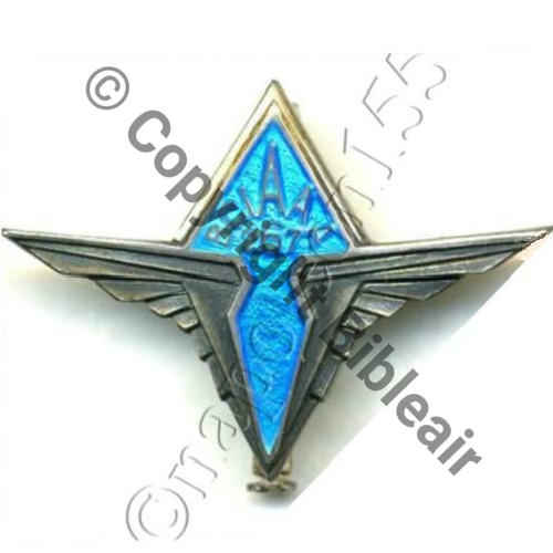 BCIAA  2972.EMAA BCIAA.267 COMPIEGNE  DrP Epingl tuyau Guilloche vrac ARGENT Sc.STELLA 54Eur02.08
