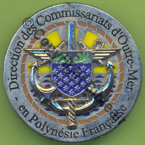 POLYNESIE  G4715 DICOM POLYNESIE PAPEETE  AB.P Griffes et butees Dos scintillant Sc.Y.GENTY 