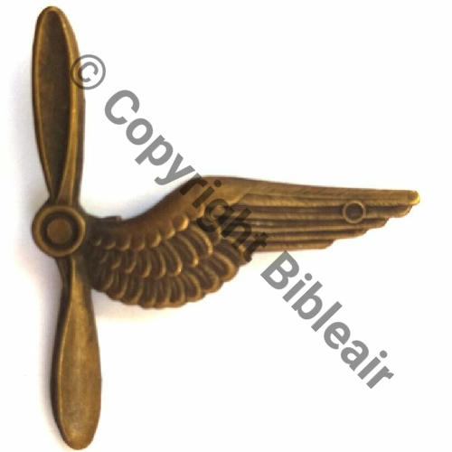 BERET MECANICIEN SOUS OFFICIER (BRONZE)  SM 2Crochets Dos lisse Embouti 35mm Src.volubilis2011 12Eur01.13 