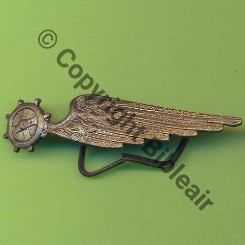 BERET SOUS OFFICIER.. AEROSTATION Brevete pilote de DIRIGEABLE Roue bronze Src.Y.GENTY 17Eur12.12 