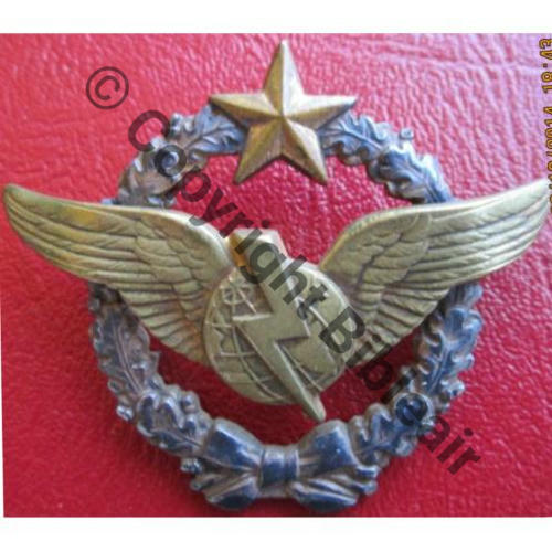 NH BREVET NAVIGATEUR-RADIO  DrPOM Ins officiels 2Anneaux Dos lisse Aile et globe emboutis Src.b90jacques 24Eur11.14 