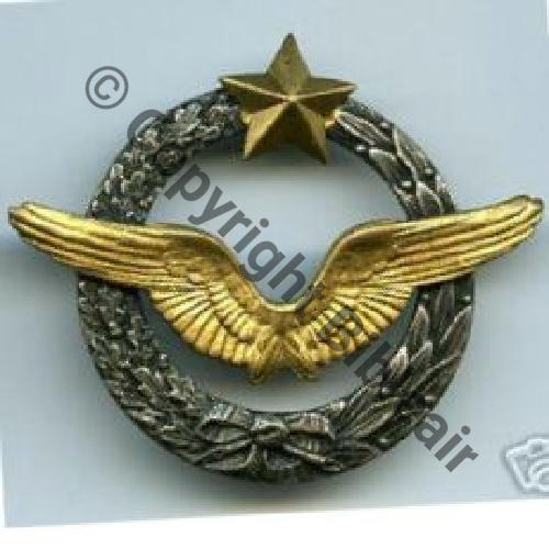 NH BREVET PILOTE PLAT LAURIERS a droite  SM Dos lisse