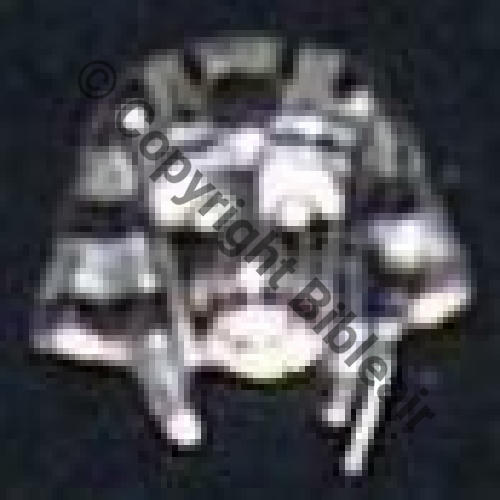 LANGUE  INTERPRETE MILITAIRE Argent SM Embouti  annees30..  Sc.vojvo 6Eur07.07