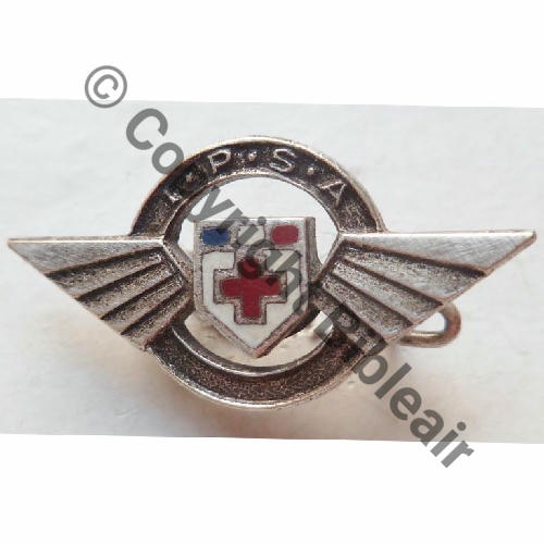 SANTE  IPSA Infirmier Pilote Secouriste  Air EMAIL  DRAGO Bol prison Dos lisse 23x12mm Src.leberetvert 180EurInv 
