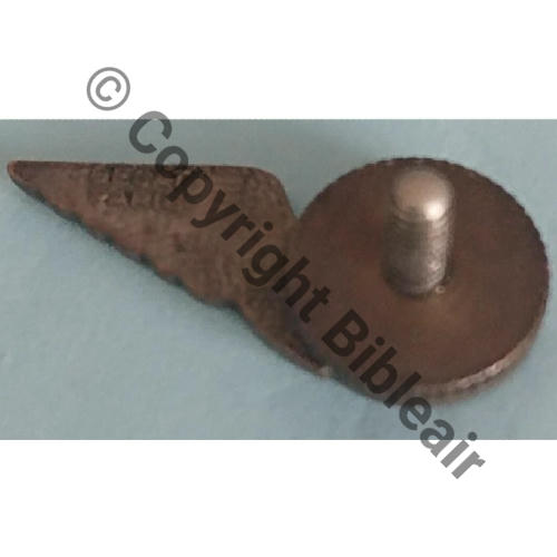 PREPARATION MILITAIRE AIR   DECAT Cuivre a vis Dos lisse irreg Src.elton28 3Eur Inv 