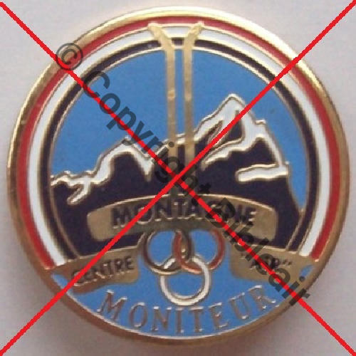 AA MONITEUR CENTRE AIR MONTAGNE et non JM  SM Tambour Pointille fin Sc.amadis630 33Eur12.10 