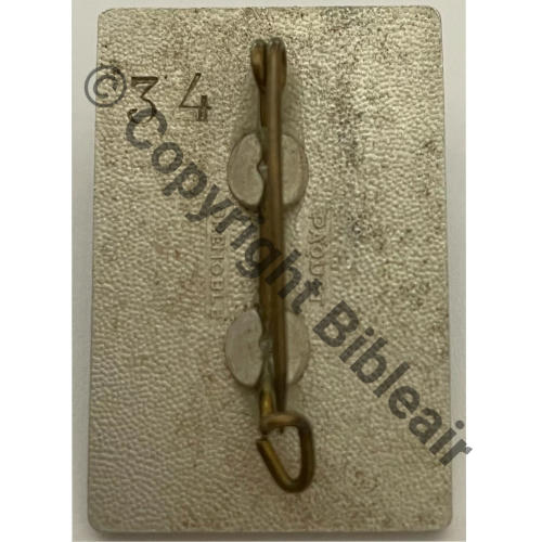 COMMISSARIAT GENERAL JM Centre PEPIN Gpe service BARRAU DE LORDES Camp baraque  PAQUET GRENOBLE 2griffes Dos grenu No34 Alu peint Src.histocollect2a 380EurInv 
