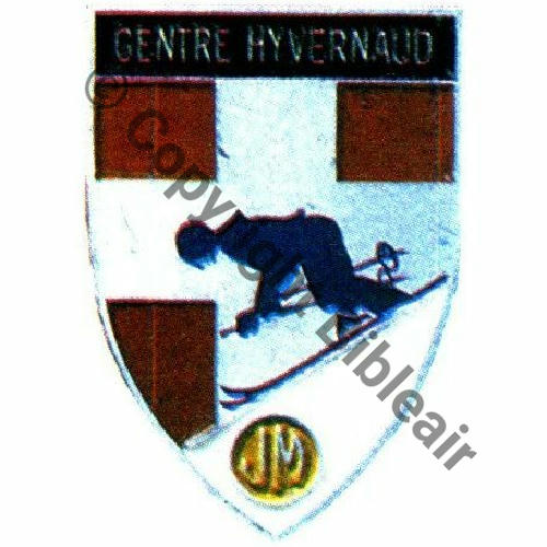 Grpt HAUTE SAVOIE Centre HYVERNAUD  (CNE)THORENS 12.1942 AUGIS Metal leger Peint Sc.S&T