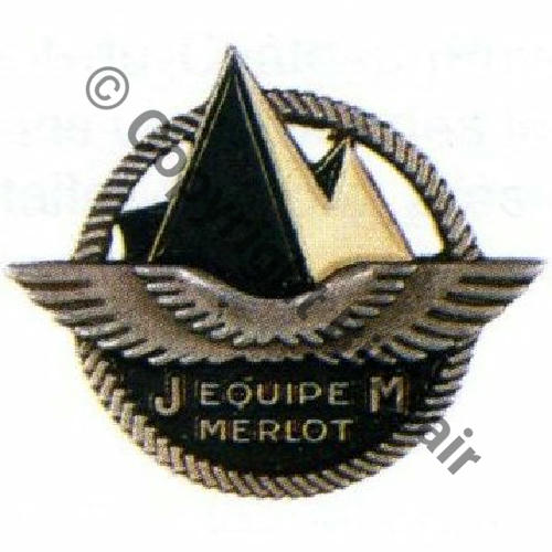Grpt SAVOIE  Eqp MERLOT en fait MORLOT (SGC) 1943 MONTMELIAN AULNAT ROANNE  AUGIS Alu peint 1944 Sc.S&T