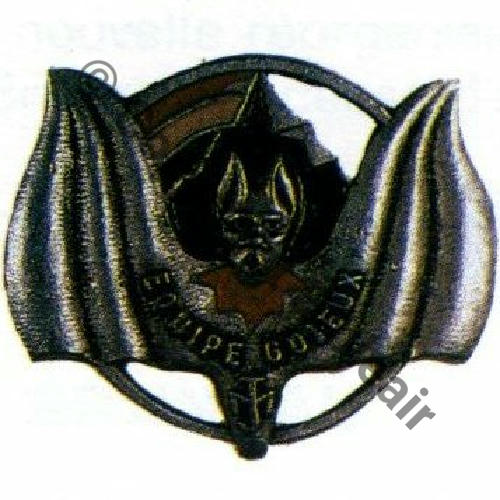 Grpt SAVOIE Gpe CURIENNE Eqp GUIEU (CNE)  AUGIS Alu peint 1943 -100 ex Sc.S&T