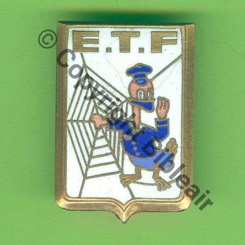 1303.EMAA   ECOLE DE TRANSMISSION FIL  725   CHATEAUROUX  COURTOIS SM Bol octog grave COURTOIS Dos lisse Src.Y.GENTY 43Eur10.19 