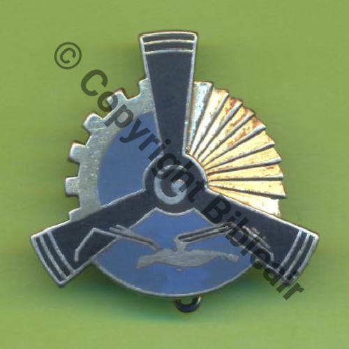 A1029 ESC AVION 3.317 ETAA ROCHEFORT  DrP+Past Guilloche FACE ARGENTEE Sc.Y.GENTY  